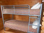 Holiday cabin bunk bedroom