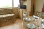 Popular Plus caravan living room