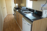 Popular Plus caravan kitchen