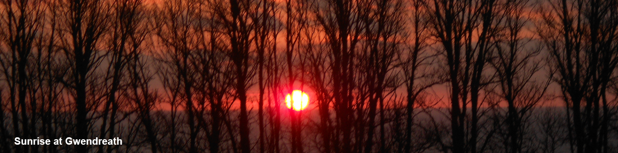 Sunrise over Gwendreath